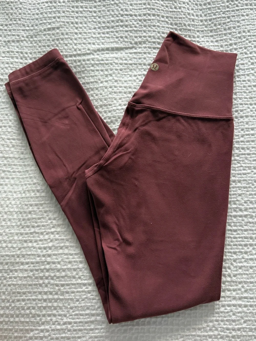 lululemon athletica Limited Edition Burgundy Align Leggings